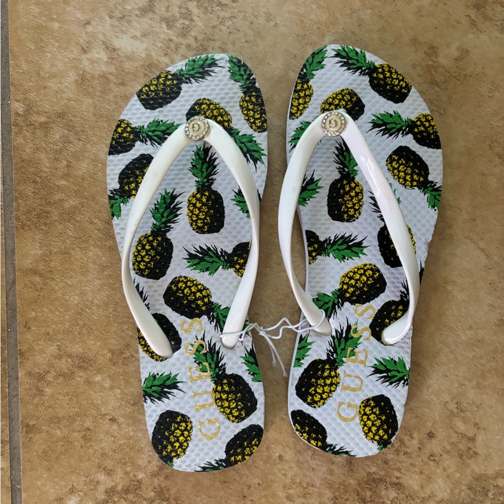 pineapple flip-flops